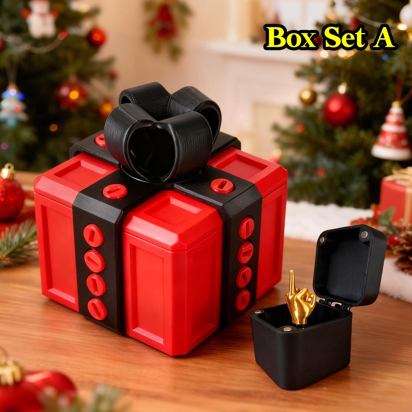 Adult Pop-Up Middle-Finger Prank Box – 17 Options