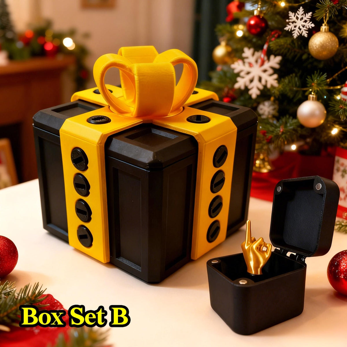 Adult Pop-Up Middle-Finger Prank Box – 17 Options