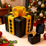 The Annoying Present with Middle Finger in A Box Gift Box with Screws Prank Surprise Pop-Up Novelty Funny Gifts for Adult Toys