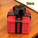 The Annoying Present with Middle Finger in A Box Gift Box with Screws Prank Surprise Pop-Up Novelty Funny Gifts for Adult Toys