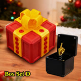 The Annoying Present with Middle Finger in A Box Gift Box with Screws Prank Surprise Pop-Up Novelty Funny Gifts for Adult Toys
