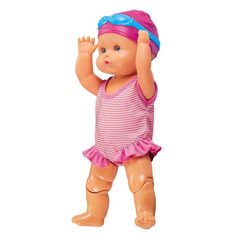 Battery-Powered Swimming Doll Bath Toy