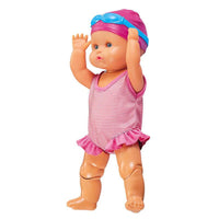 Battery-Powered Swimming Doll Bath Toy