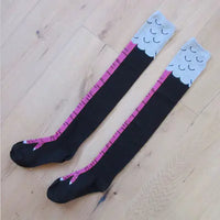 Novelty Chicken-Leg Knee-High Socks – 6 Designs