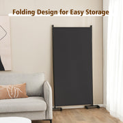 262 × 180 cm 3-Panel Rolling Room Divider – 4 Colours