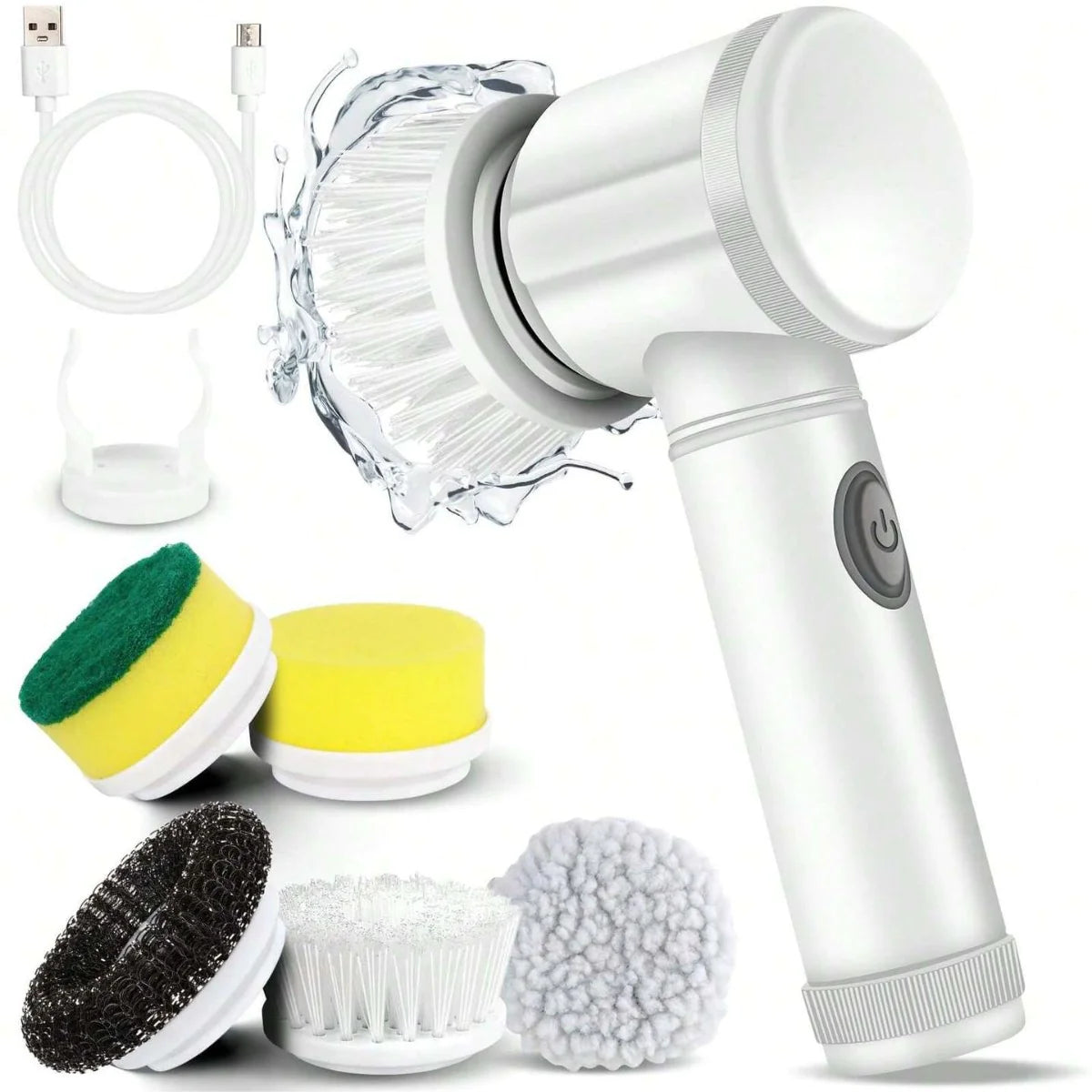 5 in 1 Magic Brush Electric Cleaning Scrubber