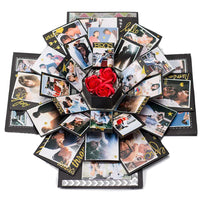 Hexagonal Multilayer DIY Photo Surprise Box – 2 Colours