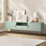 Oikiture 160cm green TV cabinet