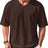 Men’s Oversized V-Neck T-Shirts – Graphic & Plain Designs