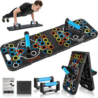 Push Up Board Foldable Adjustable Pushup Bar 56 in 1 Exercise Fitness Workout for Muscle Max Strength Training for Men Women Home Gym Equipment - image 1