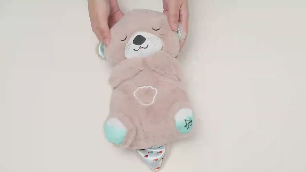 Breathing Bear™ Breathing Baby Bear, Sleep and Playmate, Bear Musical Stuffed Plush Toy with Light & Sound (Buy 2 Get 1 FREE-Add 3 items to cart)
