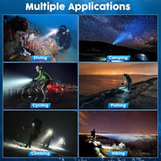 Rechargeable 1500 Lumen Scuba Diving Torch – IPX8 Waterproof, 3 Modes