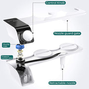 Non-Electric Dual-Nozzle Bidet Attachment – Hot & Cold Inlets