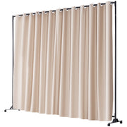 301 × 240 cm Rolling Curtain Room Divider – 2 In-Stock Colours