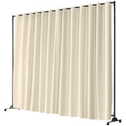301 × 240 cm Rolling Curtain Room Divider – 2 In-Stock Colours