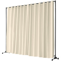 301 × 240 cm Rolling Curtain Room Divider – 2 In-Stock Colours