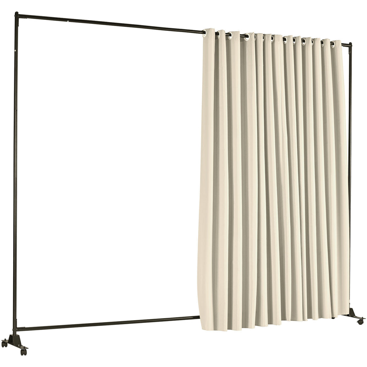 301 × 240 cm Rolling Curtain Room Divider – 2 In-Stock Colours