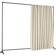 301 × 240 cm Rolling Curtain Room Divider – 2 In-Stock Colours