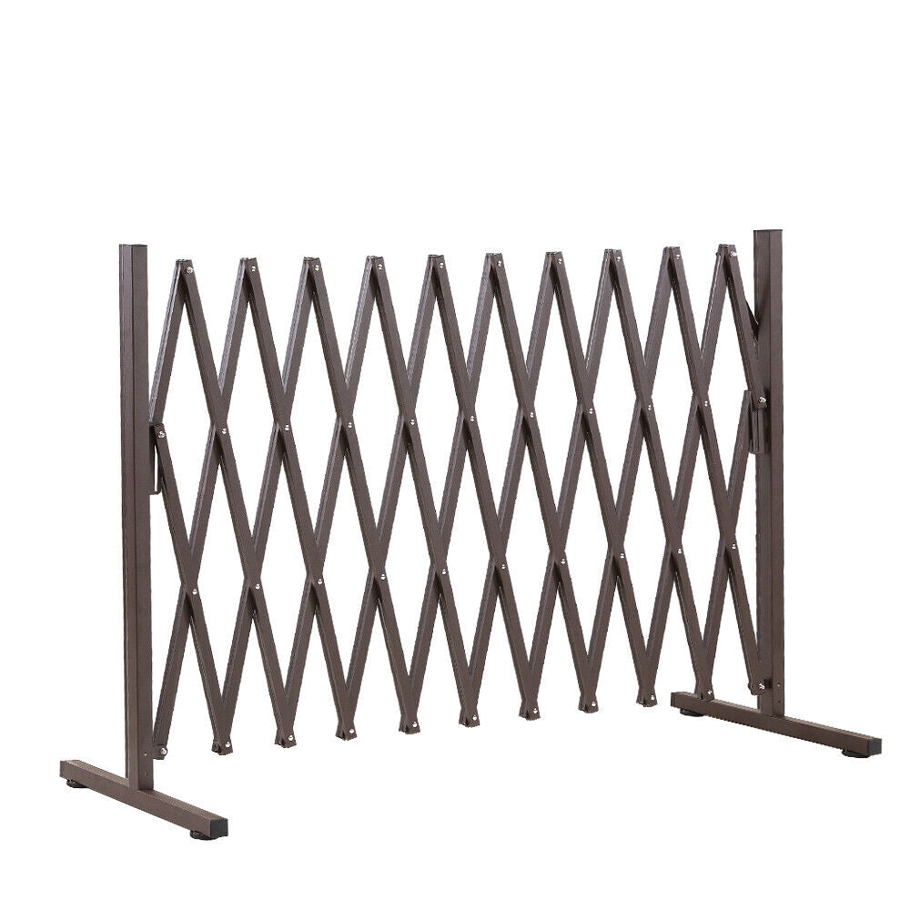 Expandable Metal Barrier Gate for Indoor or Outdoor Use