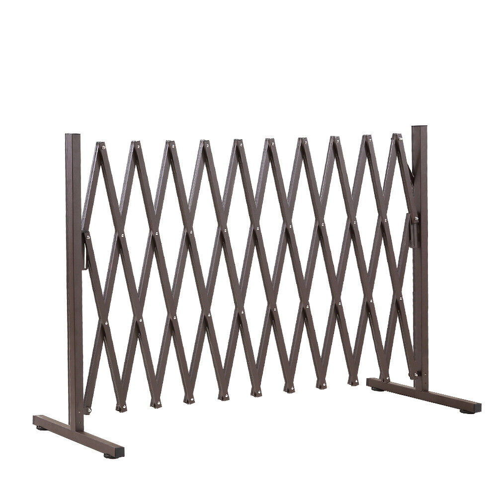 Expandable Metal Barrier Gate for Indoor or Outdoor Use