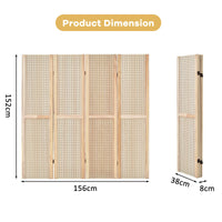 5 ft 4-Panel MDF Pegboard Display Divider