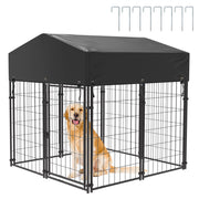 Galvanised Steel Pet Enclosure with Oxford Cover – 3 Sizes