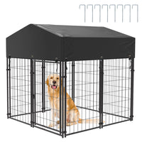 Galvanised Steel Pet Enclosure with Oxford Cover – 3 Sizes