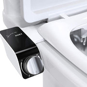Non-Electric Dual-Nozzle Bidet Attachment – Hot & Cold Inlets