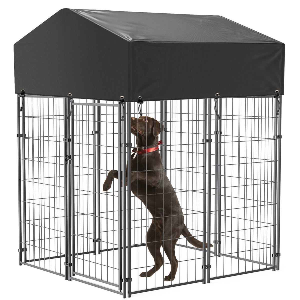 Galvanised Steel Pet Enclosure with Oxford Cover – 3 Sizes