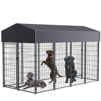 Galvanised Steel Pet Enclosure with Oxford Cover – 3 Sizes