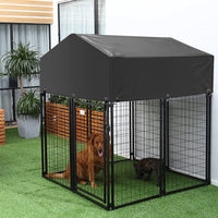 Galvanised Steel Pet Enclosure with Oxford Cover – 3 Sizes