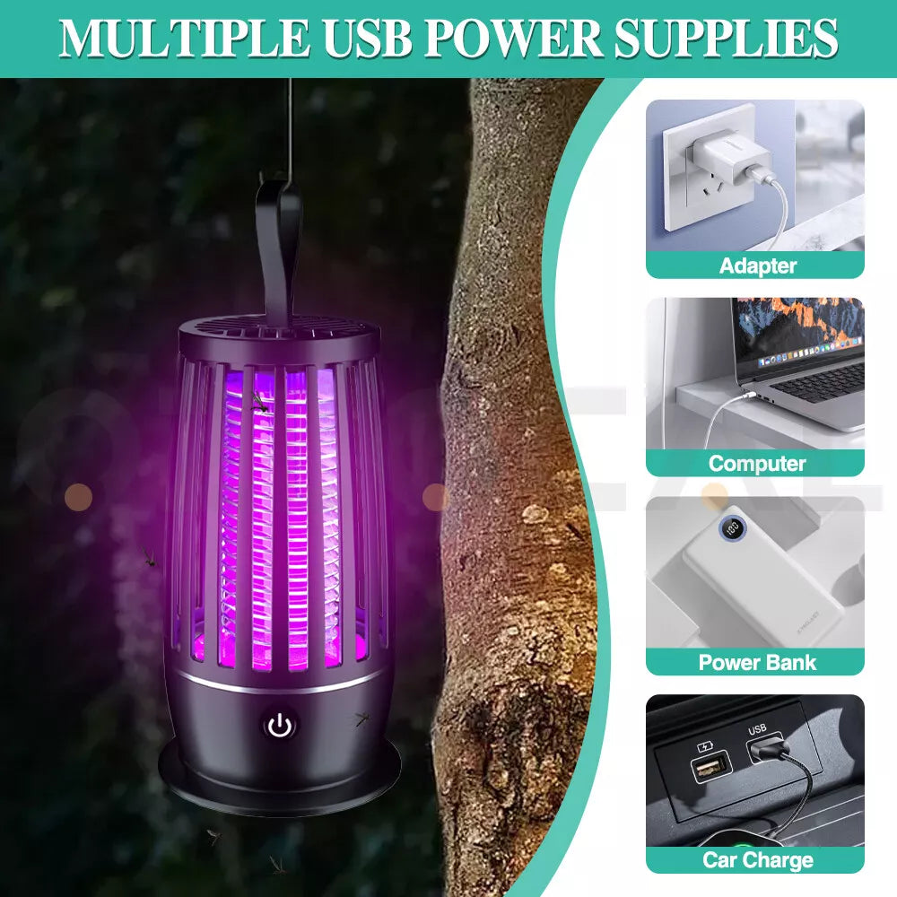 Rechargeable LED Mosquito Trap & Ambient Night Light
