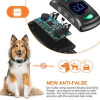 Anti-Bark Electric Shock Pet Dog Training E-Collar Obedience Remote Control AU