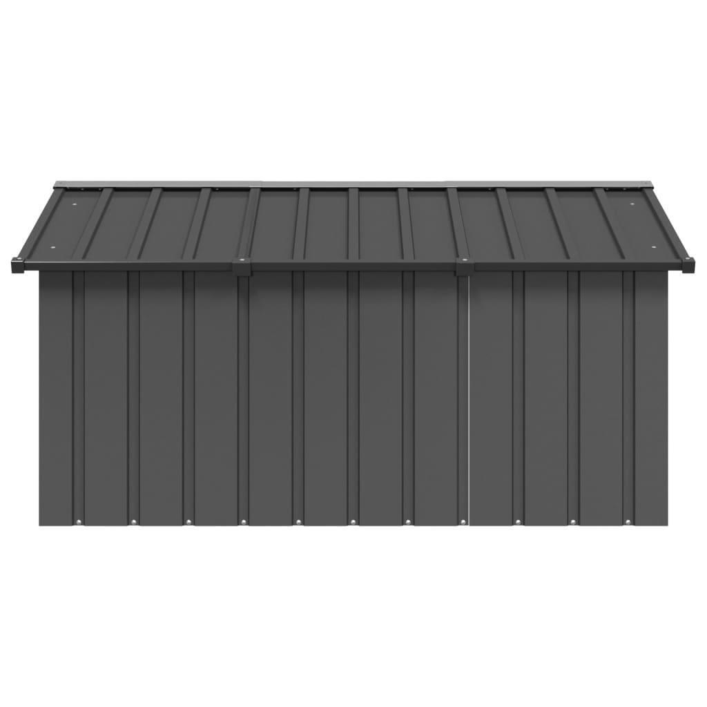 Large Outdoor Steel Dog Kennel & Shelter