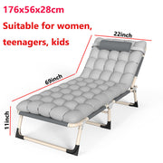 Foldable Camping Bed with Removable Mattress – 2 Sizes