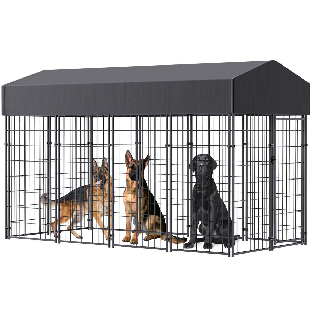 Galvanised Steel Pet Enclosure with Oxford Cover – 3 Sizes