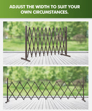 Expandable Metal Barrier Gate for Indoor or Outdoor Use
