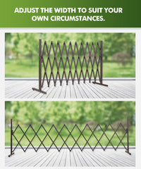 Expandable Metal Barrier Gate for Indoor or Outdoor Use