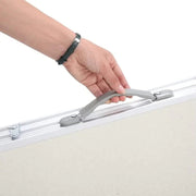 Adjustable-Height Folding Aluminium Camping Table