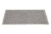Black & White Diamond Polypropylene Outdoor Rug