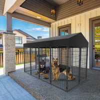 Galvanised Steel Pet Enclosure with Oxford Cover – 3 Sizes