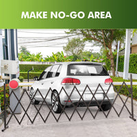 Expandable Metal Barrier Gate for Indoor or Outdoor Use