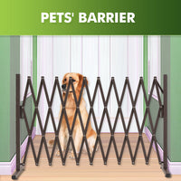 Expandable Metal Barrier Gate for Indoor or Outdoor Use