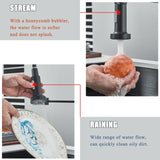 Kitchen Sink Mixer Taps Pull Out Laundry 360° Swivel Faucet Tap Black AU