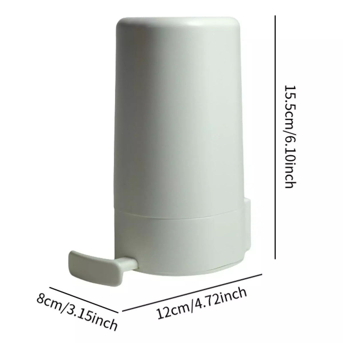 Wall-Mounted Bar Soap Grinder & Dispenser
