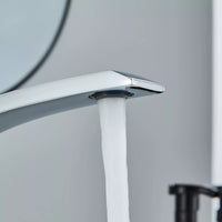 Chrome Single-Lever Bathroom Basin Mixer Tap