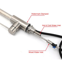 Brushed Nickel 2-Mode Pull-Out Kitchen Mixer Tap
