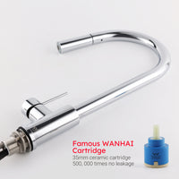 Chrome 2-Mode Pull-Out Kitchen & Laundry Mixer Tap