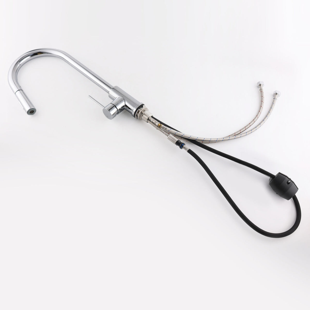 Chrome 2-Mode Pull-Out Kitchen & Laundry Mixer Tap