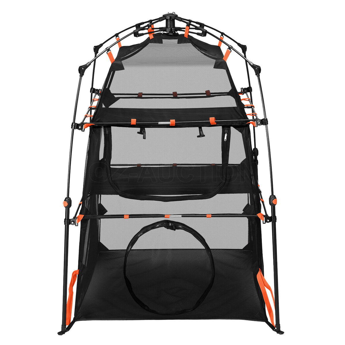 3-Tier Foldable Mesh Cat Tent Tower with Carry Bag